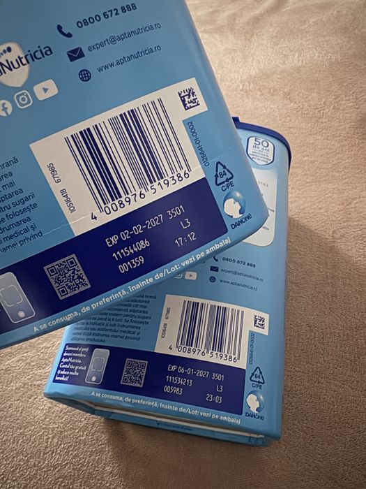 Lapte praf aptamil nutri biotik