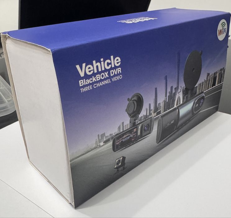 Cameră Auto 3 Canale – Față 4K + Șofer + Spate