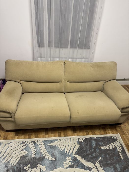 Canapea extensibila si 2 fotolii Mobexpert