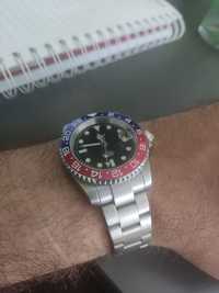 Rolex GMT master homage. Pepsi  no logo