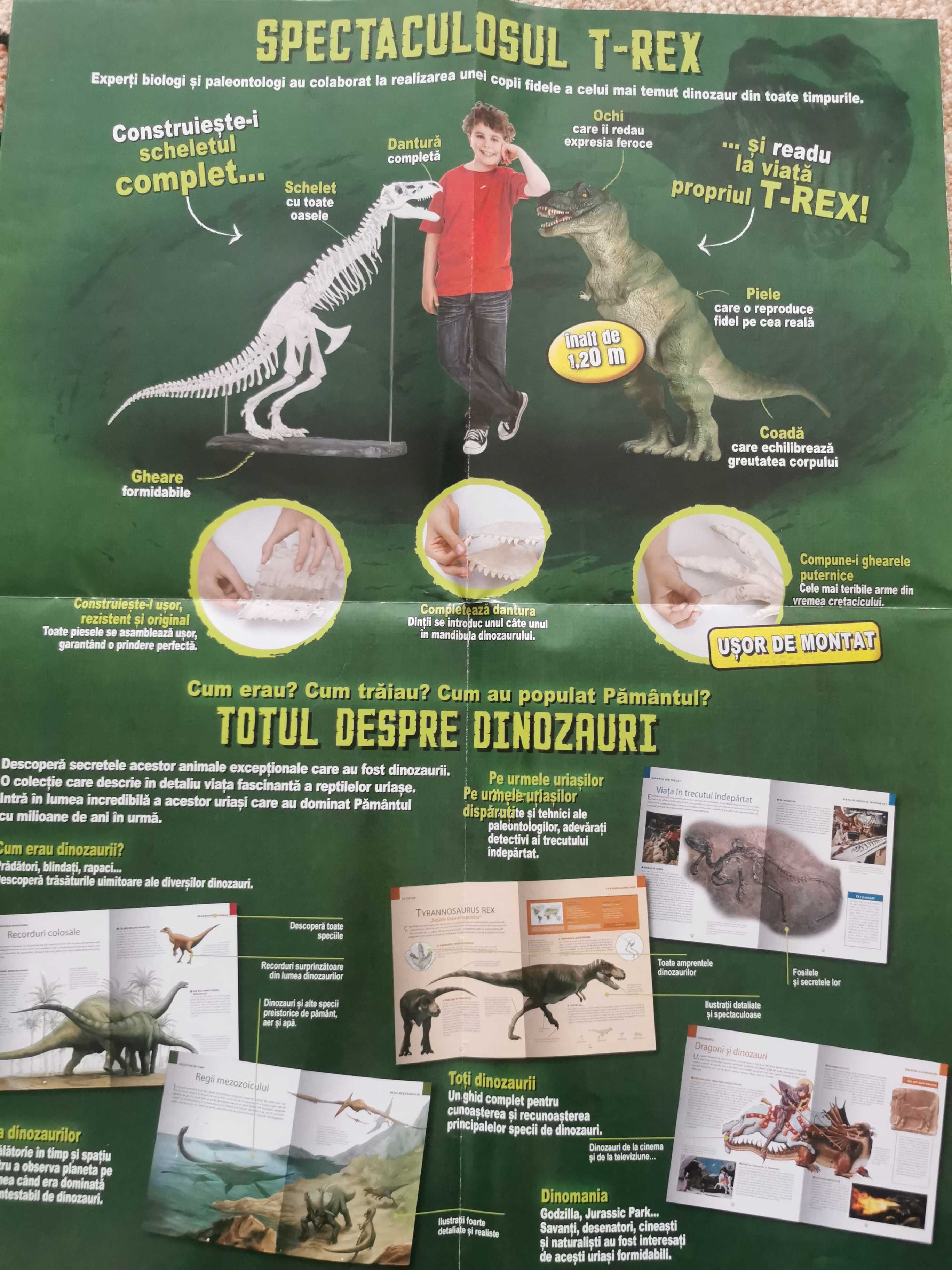 Dinozaur gigant 1200 cm+ 78 reviste