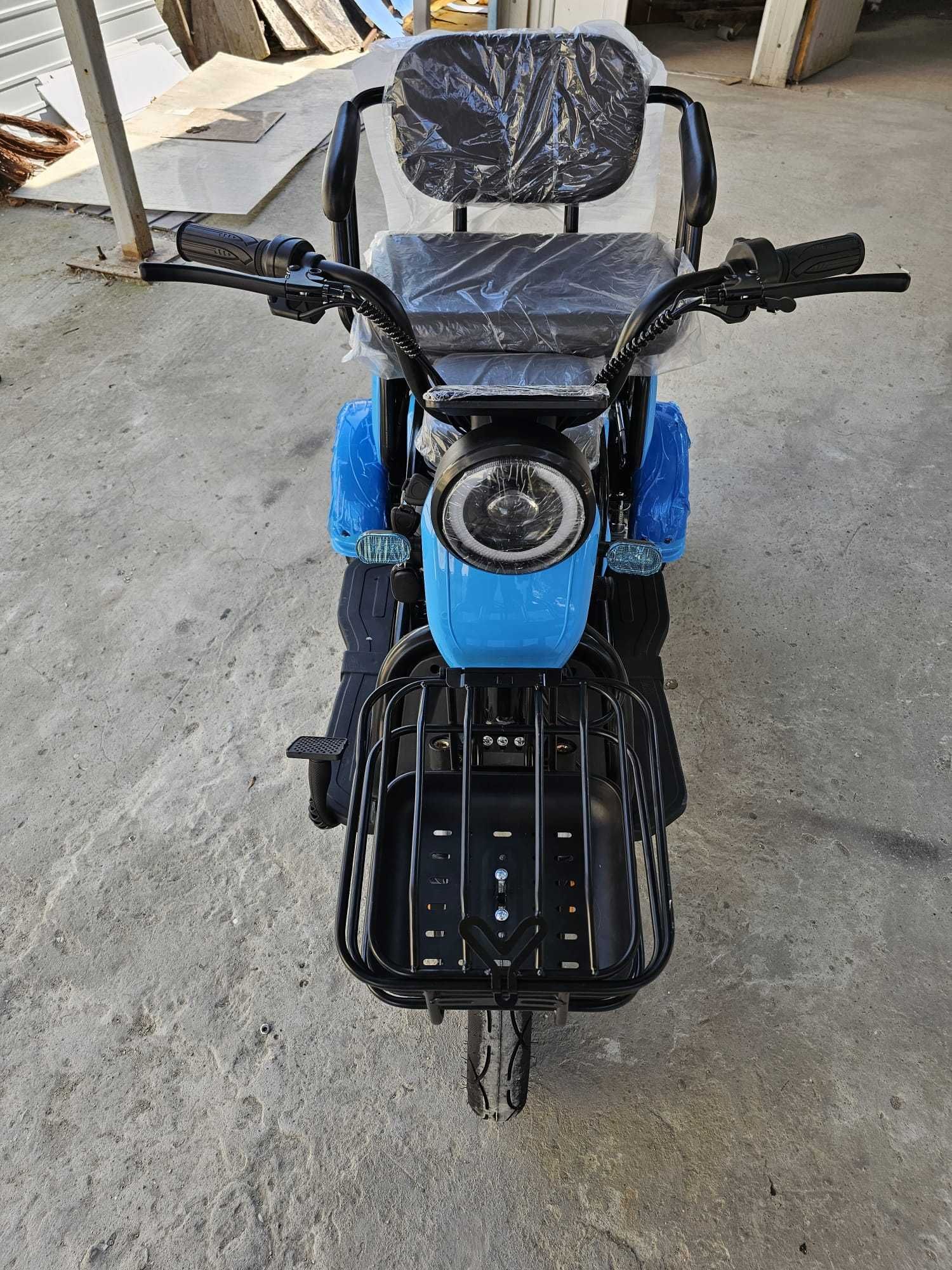 Tricicleta scuter electric -26%! Livrare cu verificare, garantie 2 ani
