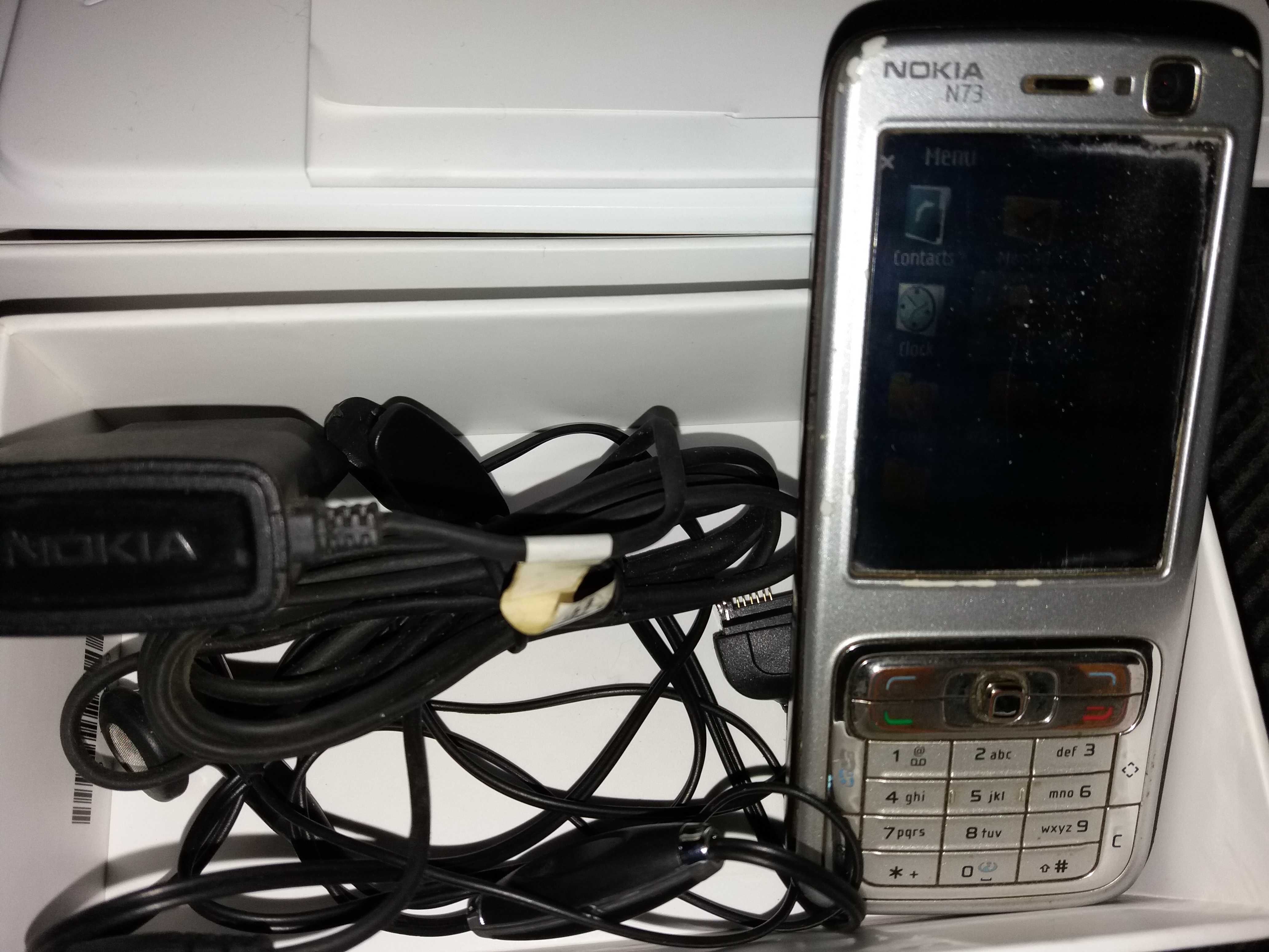 Telefon Nokia N73 Finlanda necodat incarcator original curea