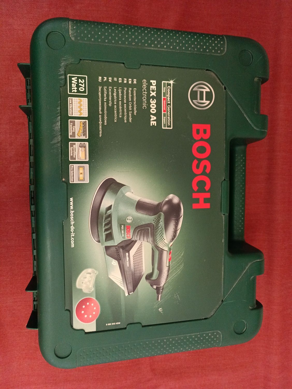 Эксцентриковый шлифователь BOSH PEX 300AE