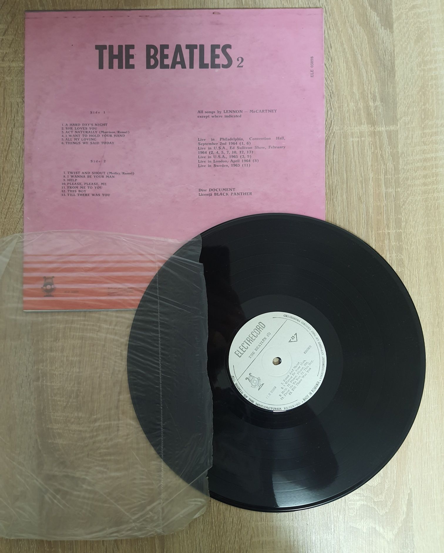 LP Beatles, Vinil Frank Zappa