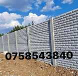 Garduri din placi  beton