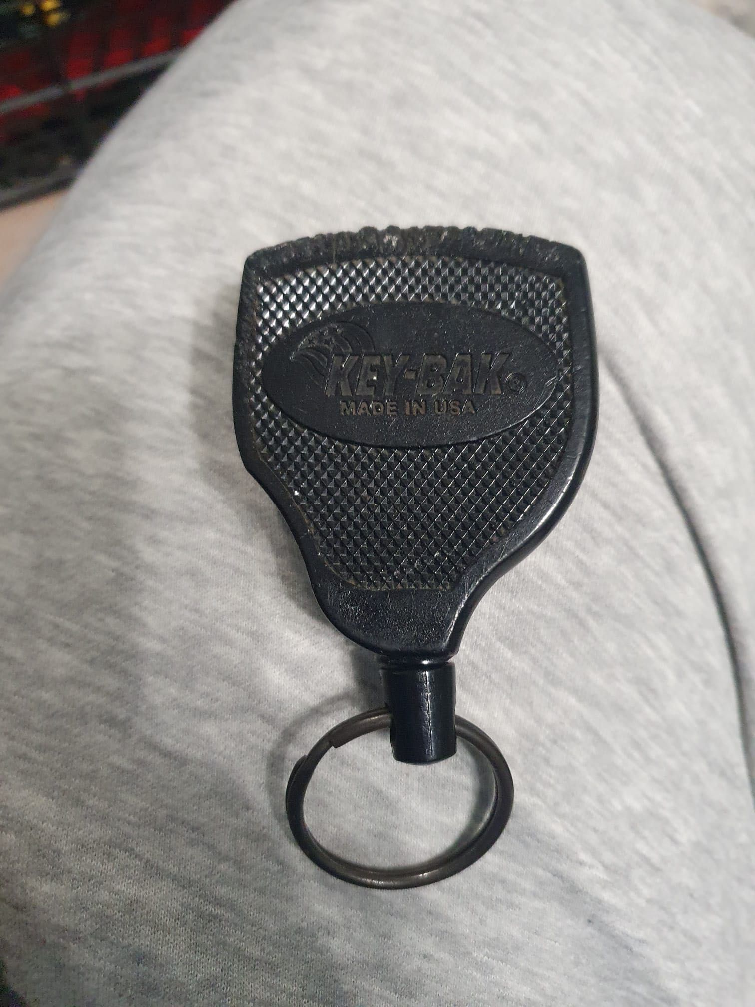 Suport chei retractabil cu blocare, cablu retractabil de Super48 HD