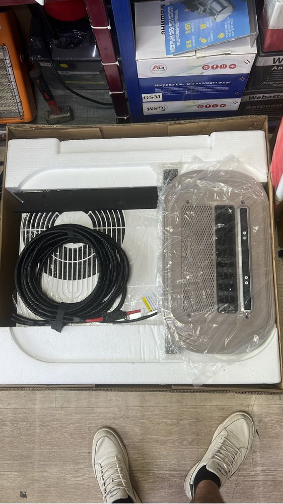 Моноблок 2000 w 12 volt 12 вольт стояночный кондер