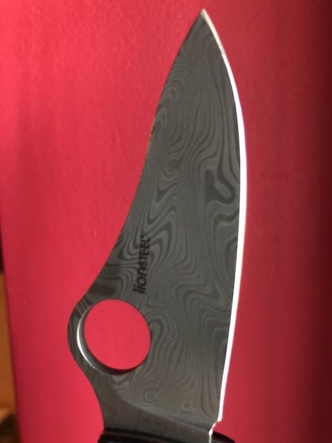 Spyderco SpyOpera, Carbon Fiber, Thor Damasteel, Sprint run.