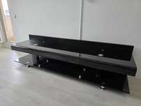 Donez comoda TV din sticla neagra
