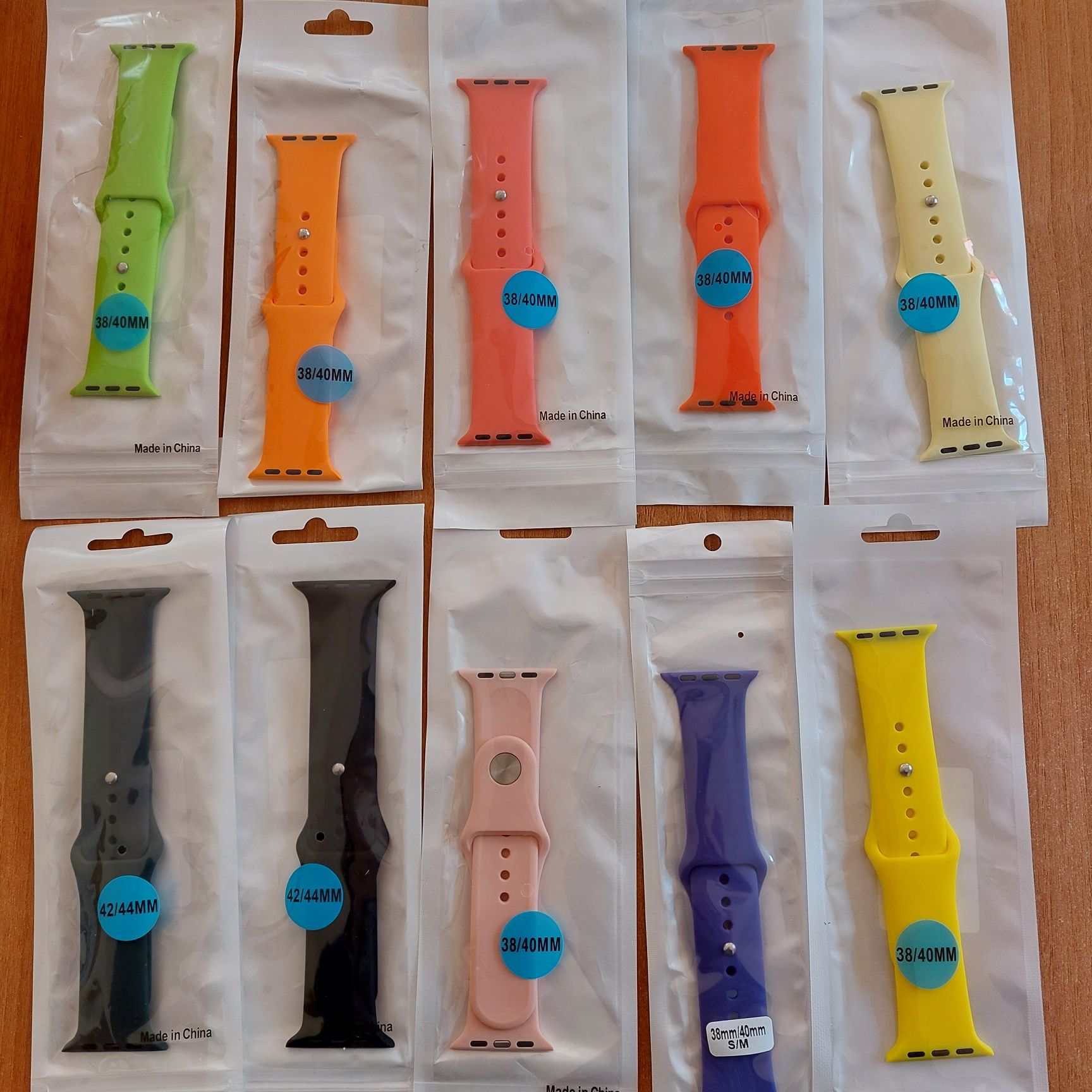 Цветни силиконови каишки за мъжки и дамски часовници