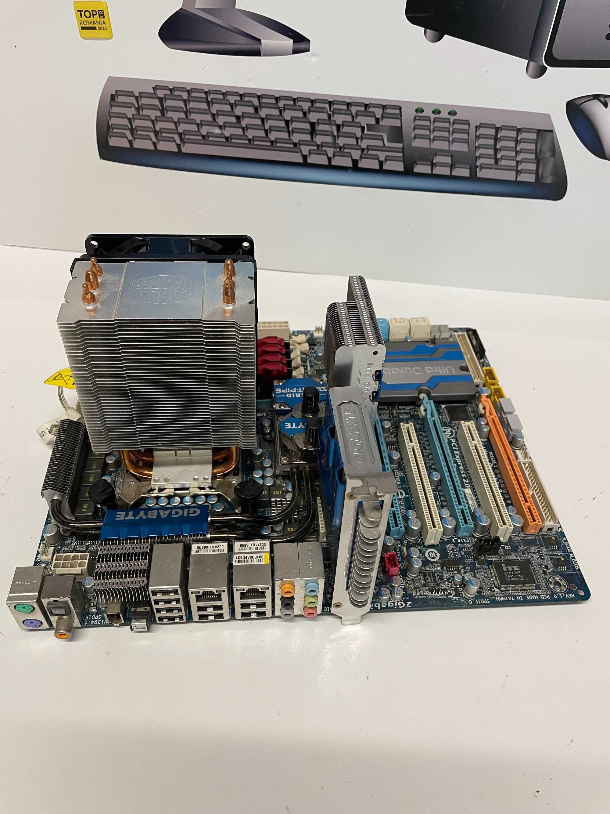 Kit placa baza Gigabyte cu procesor I7 si 32 Gb ram, garantie 6 luni
