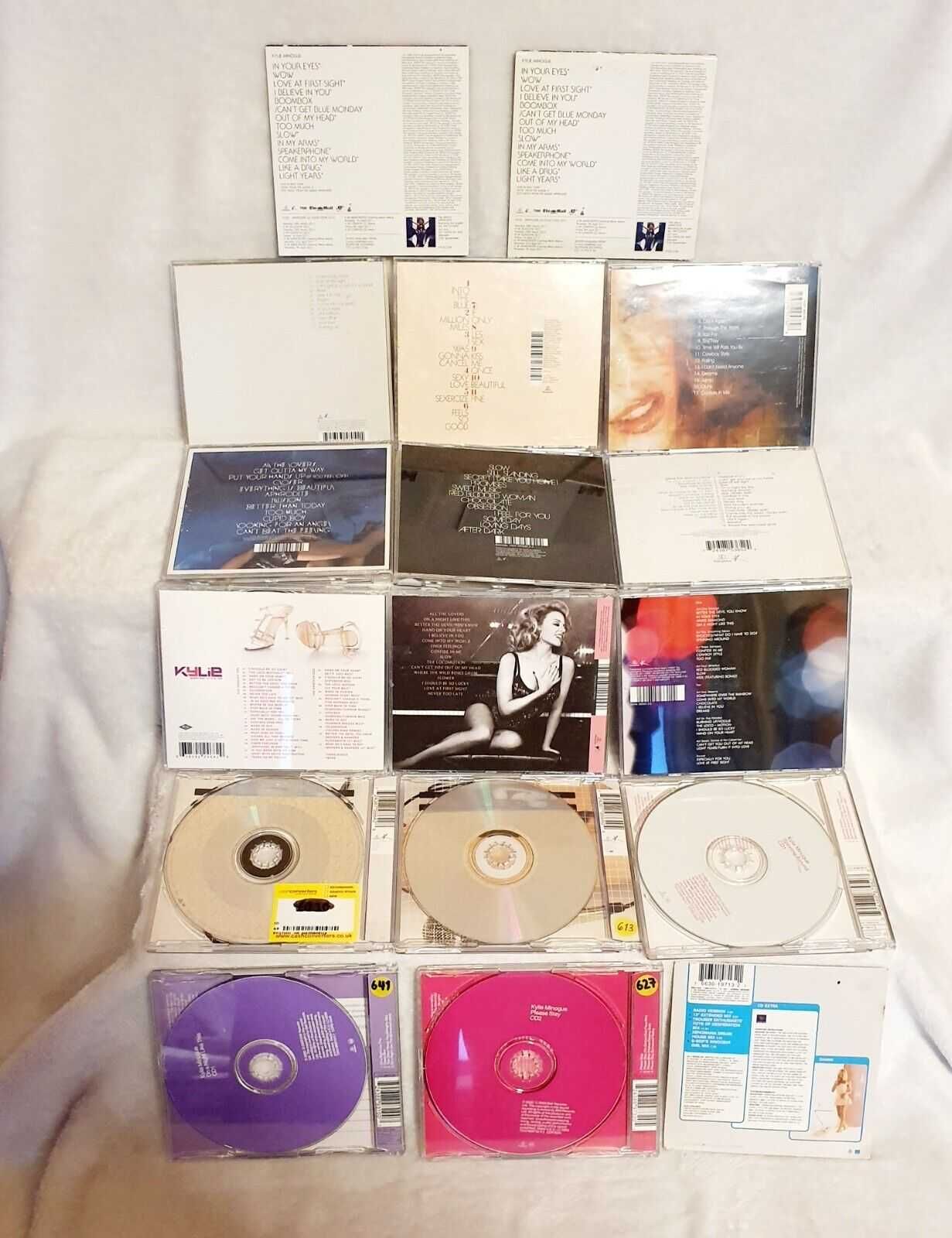 Colectie 43 cd-uri Kylie  MINOGUE ,  CYNDI Lauper ,   JENNIFER Lopez