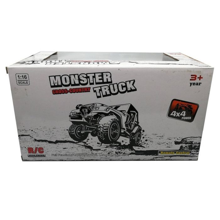 Полицейски джип с радиоуправление – 4x4 Monster Truck
