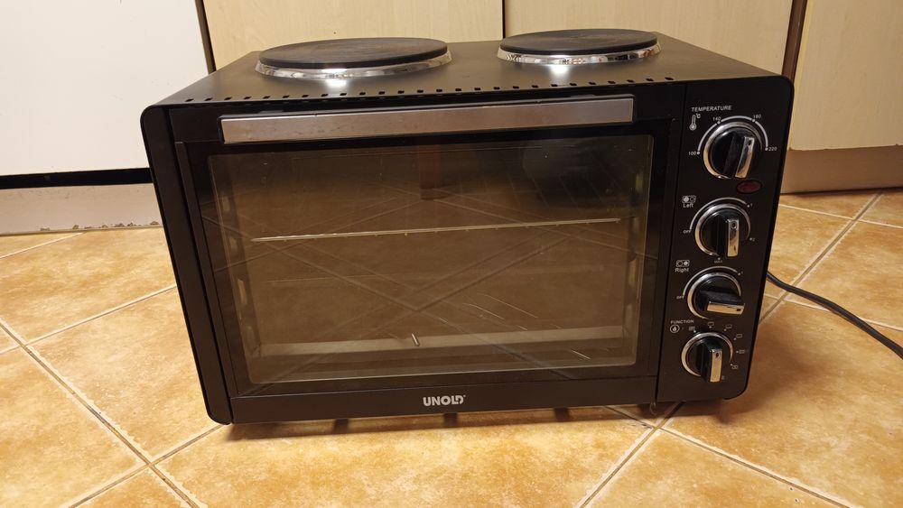 Vand cuptor electric cu 2 plite