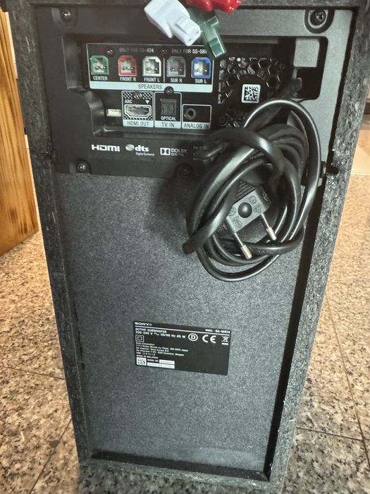 Vand home cinema 5.1 sony ht-rt4