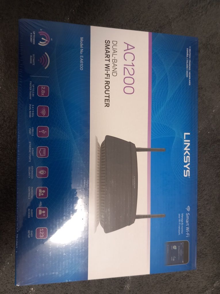 Рутер linksys AC 1200