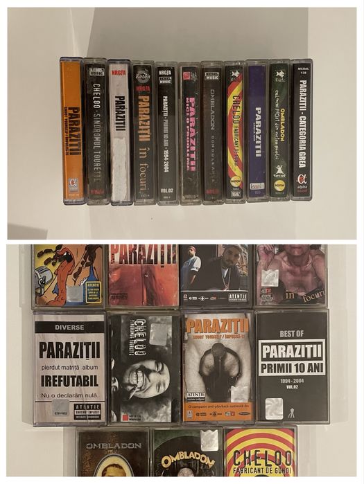 Parazitii - CD-uri, casete, Tricouri, Postere (toate originale)