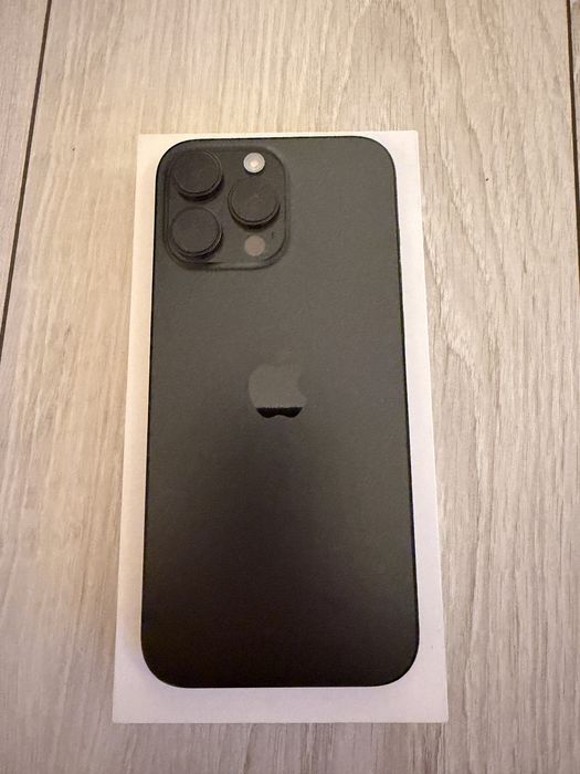 iPhone 16 Pro Max, Black Titanium, 256GB, Baterie 100%