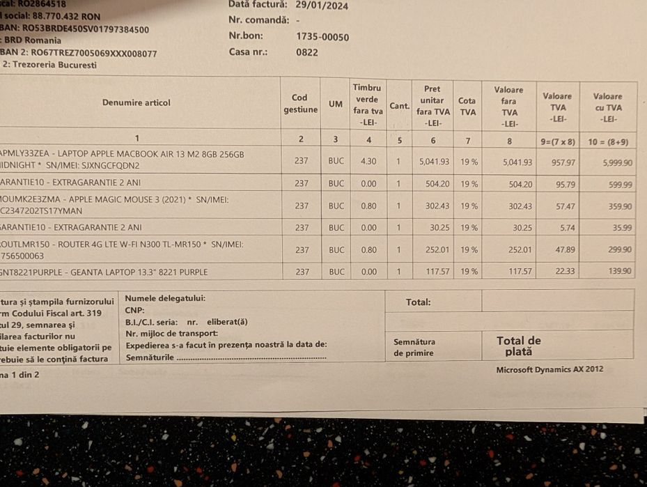 MacBook Air M2 Garantie 2028