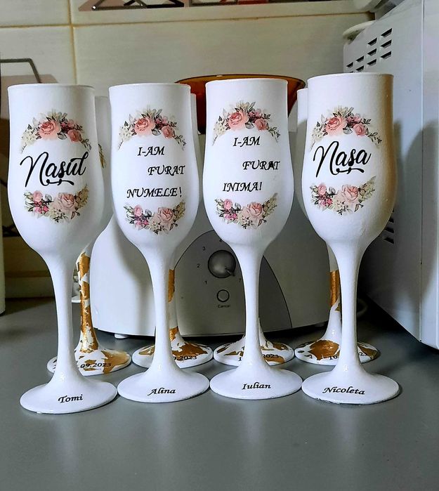 pahare pentru nunta
