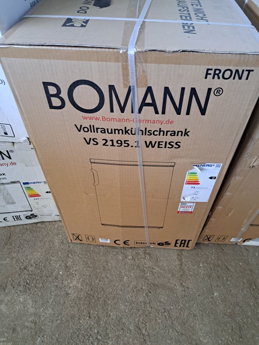Нов малък хладилник/охладител  Bomann 133 литра