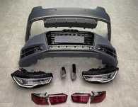 Facelift пакет Audi A6 C7 4G предна броня задна броня фарове стопове
