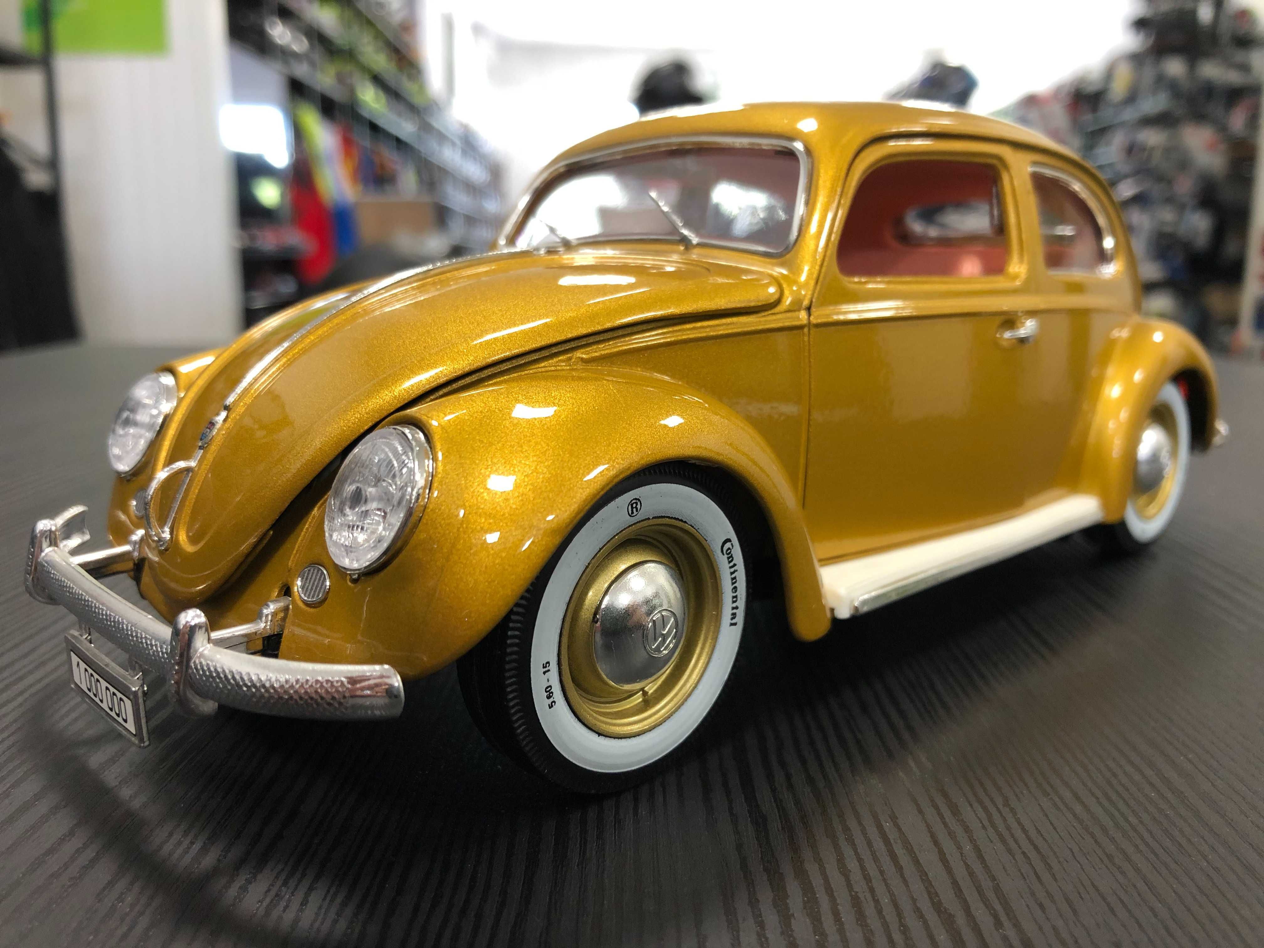 Метална колекционерска количка BBURAGO VW KAFER/BEATLE 1955 1:18 NEW