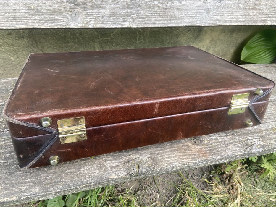 Servieta, geanta, diplomat din piele naturala