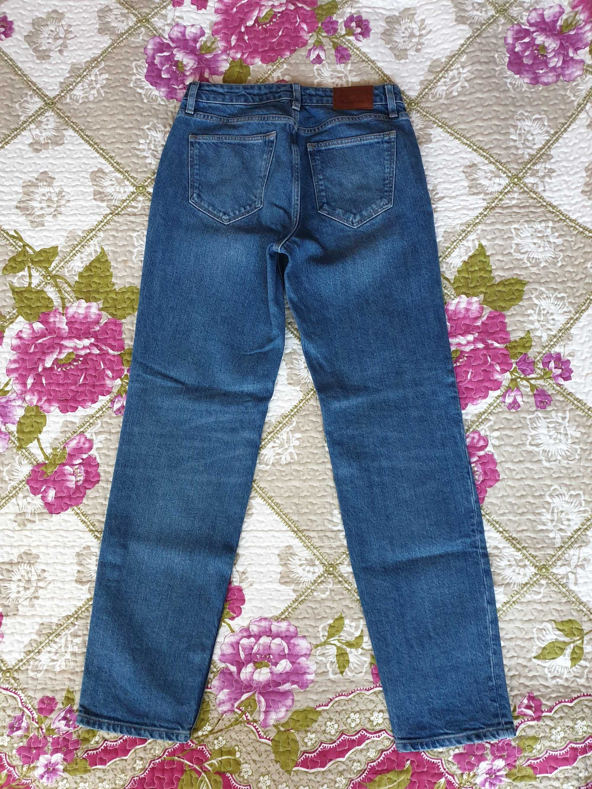 Blugi albastri Massimo Dutti Zara
