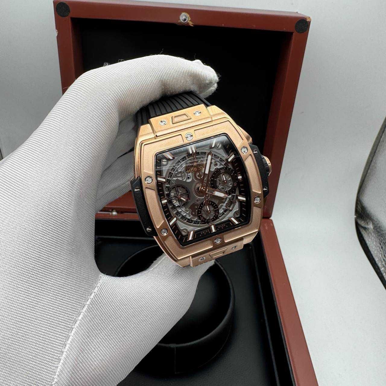 hb spirit of big bang 44mm злато