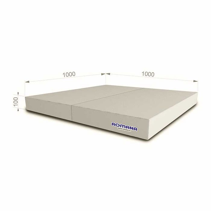 Гимнастический складной мат Romana толщиной 10 см