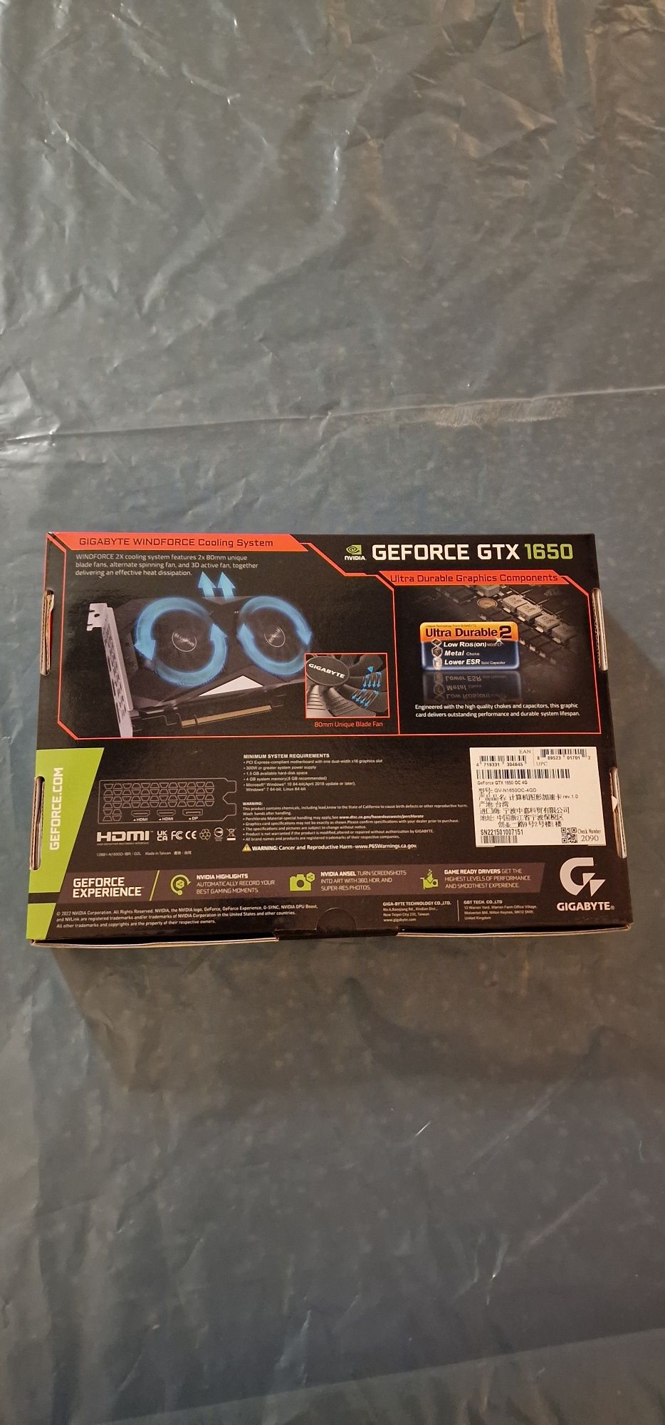 geforce gtx 1650