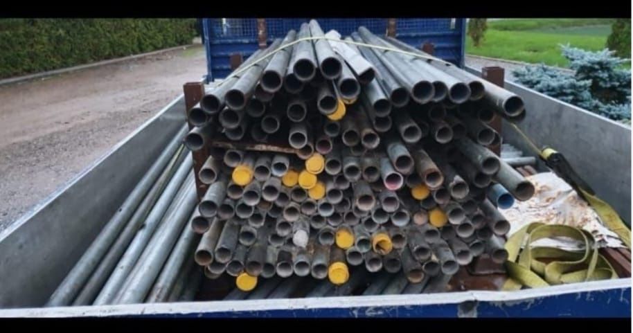 Țeavă zincată pentru schelă