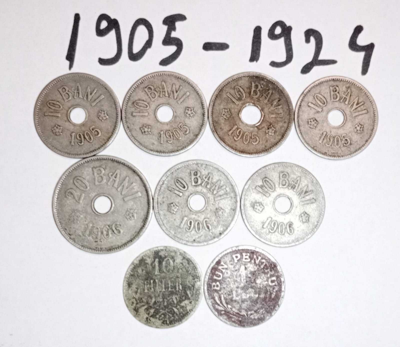 Colectie de monede si bancnote romanesti si straine