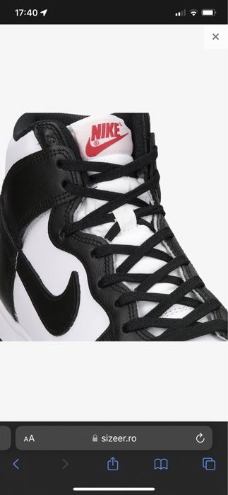 Nike dunk high  NBY Lea  nr. 42