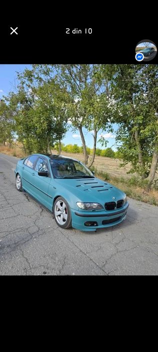 Vând bmw 320d e46 facelift automat certificat reținut pentru cauciucur