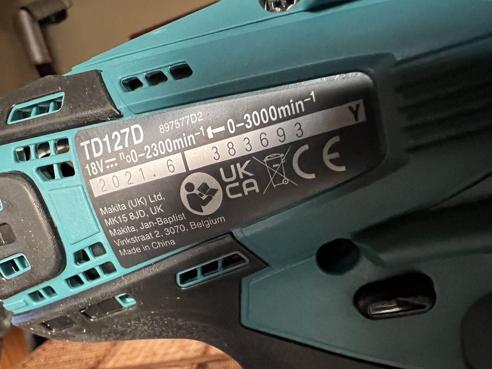 Комплект Makita.