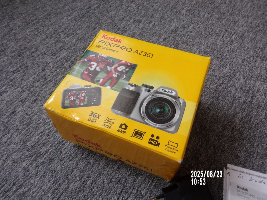 Aparat Foto Digital KODAK PIXPRO AZ361, 16MP 36x Zoom Senzor CCD
