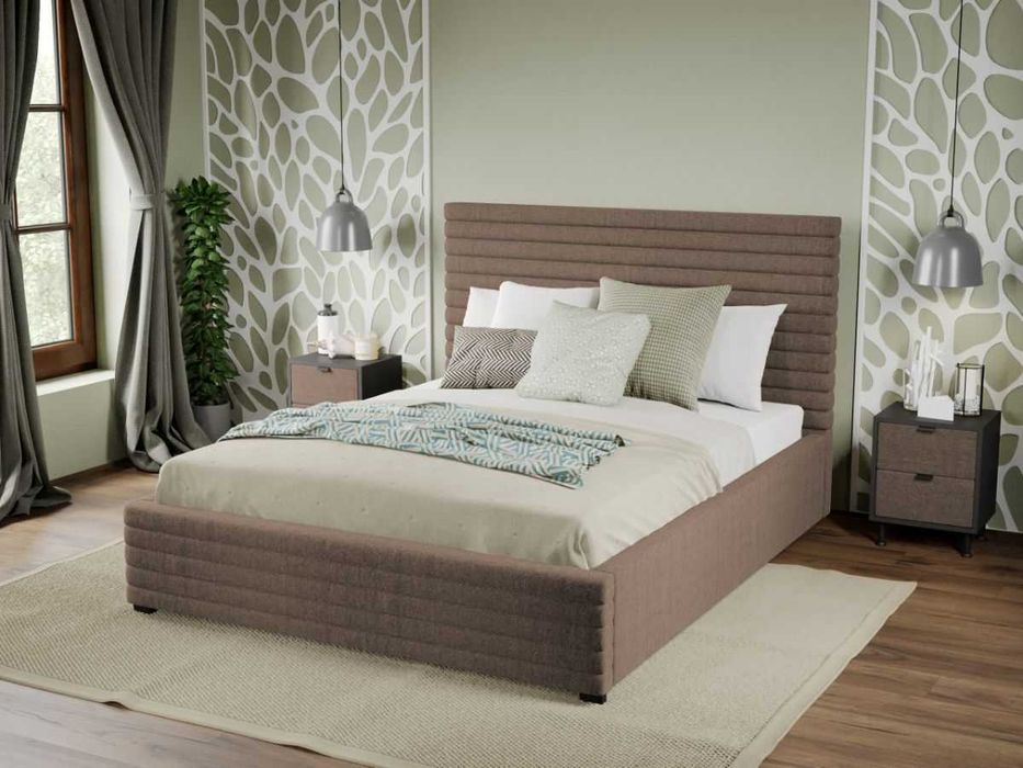 Pat Tapitat Mateo Cappuccino - Velluto 29 saltea de 190 rabatabil+lada