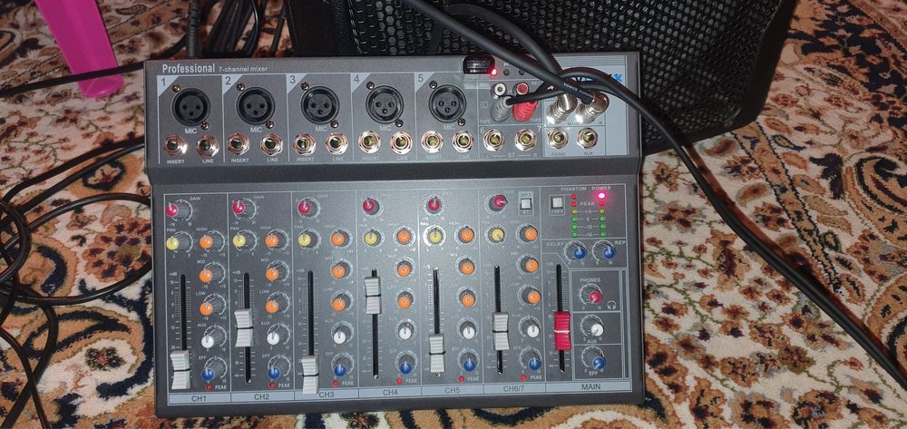 Vand mixer audio nou vonyx