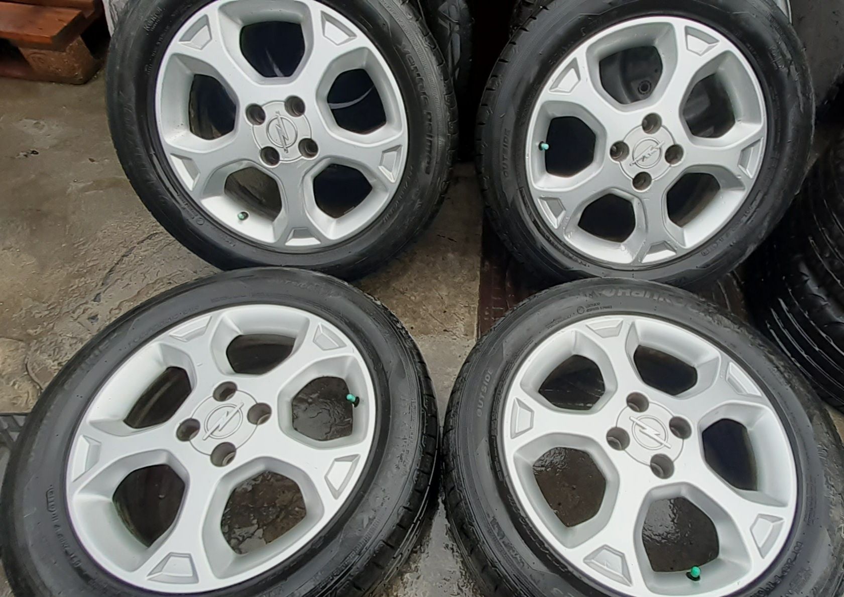 Set 4 jante aliaj r16 Opel 4x100, Renault, Corsa, Astra, Clio ,Logan