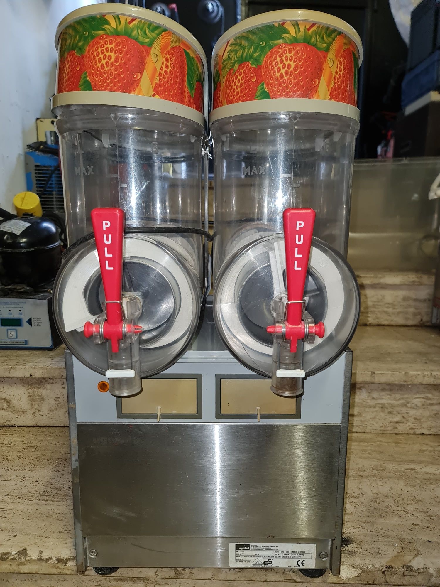 UGOLINI, BREAS, SPM, ELMECO, CAB aparate pentru granita si caffè frape