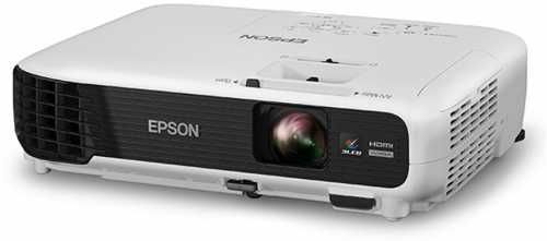 Videoproiector Epson EB-W04, WXGA, 3000 si ecran de poiectie sigilat.