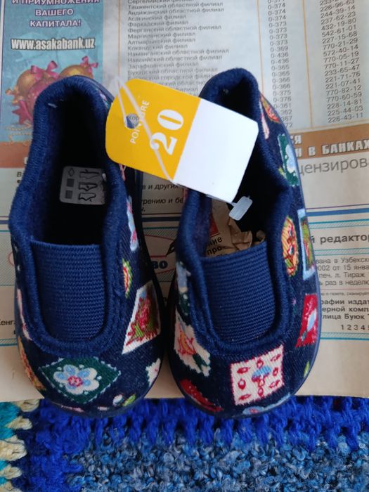 Пинетки и тапочки для детей теплые
