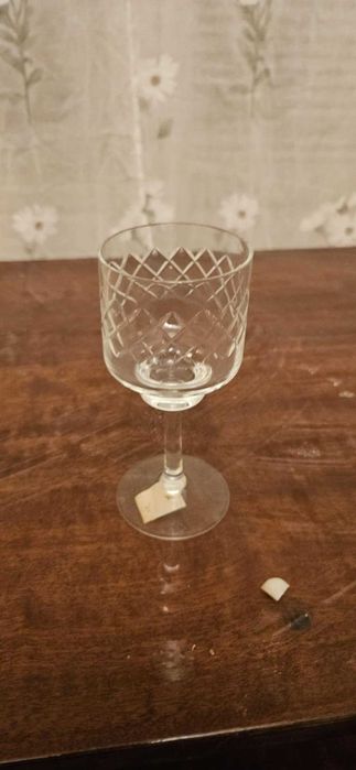 Чаши за ракия със столче - 6 бр