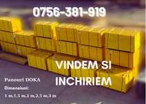 Inchiriem/Vindem Panouri DOKA ,Montanti,Masina legatFier,Popici,Grinda