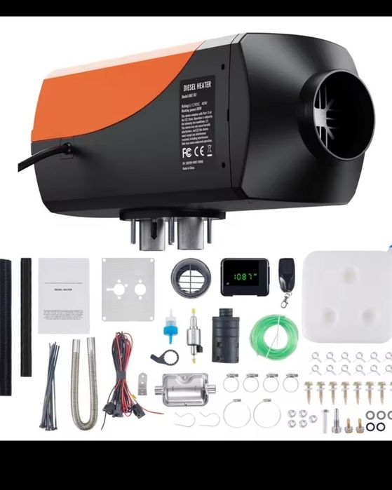 Sirocou diesel VEVOR All-in-one 12V 8KW ca webasto