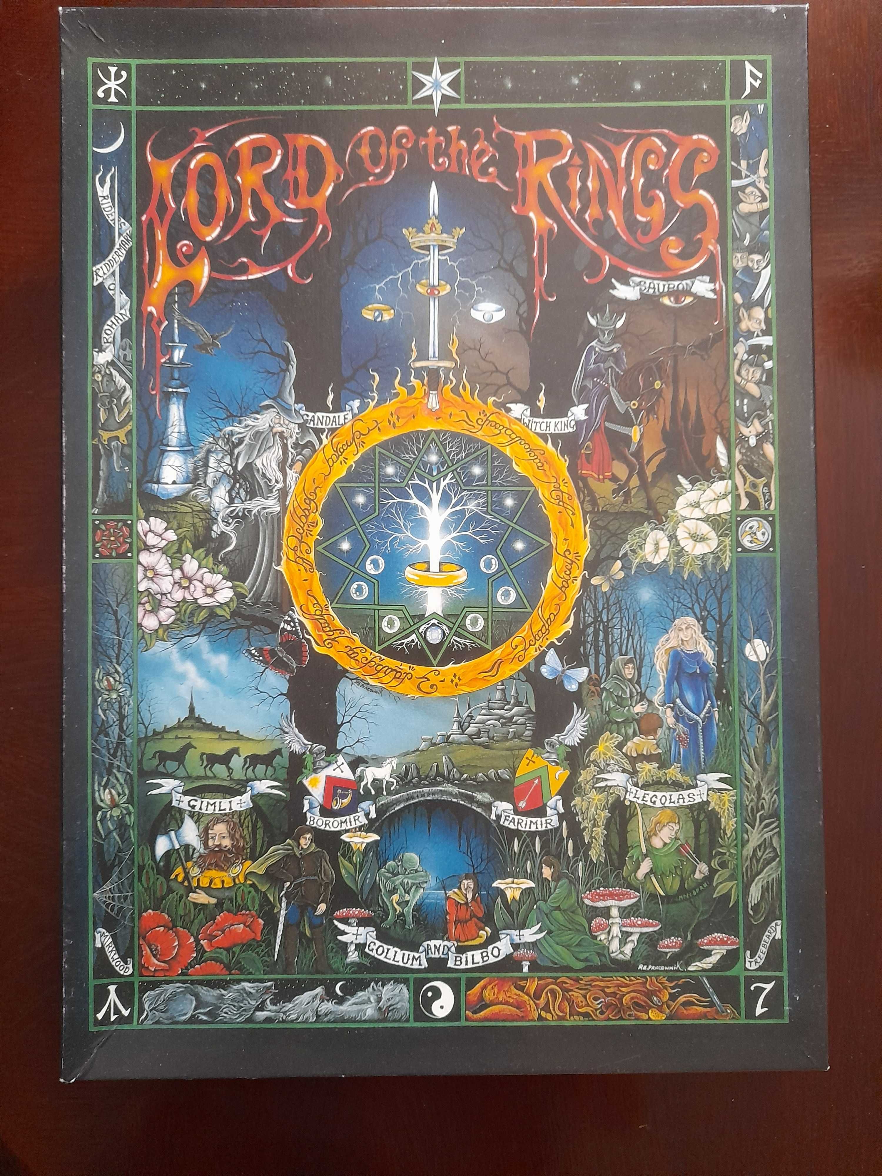 Vand Puzzle Lord of the Rings, Sigilat, 1000piese, Gibson, Jigsaw, LOR