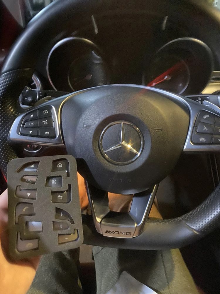 Бутони/копчета за волан Mercedes Benz